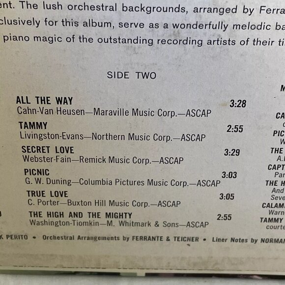 Golden Themes From Motion Pictures (Vinyl, 1962) United Artists UAS 6210 VG+ LP - Picture 6 of 10